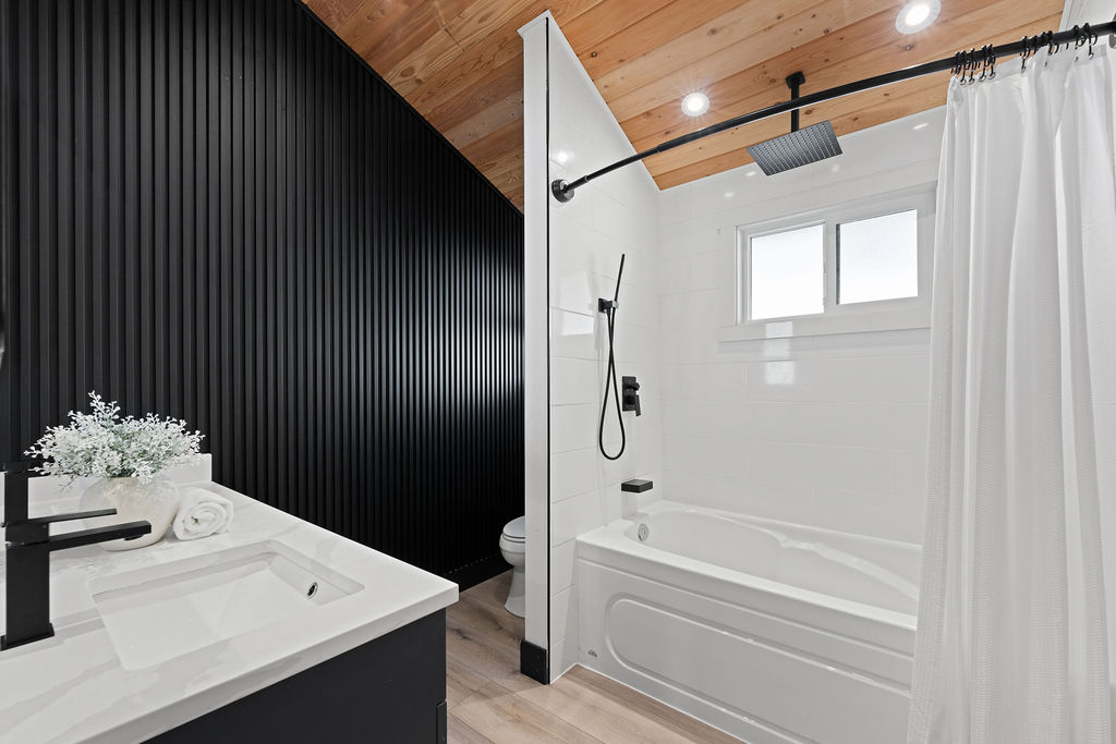 Spa-inspired bathroom